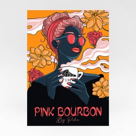 Poster Café Pink Bourbon