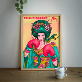 Poster Geisha Balboa